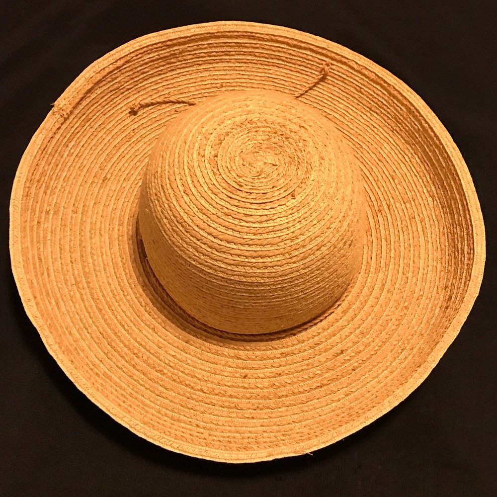 Scala Wide rimmed straw hat